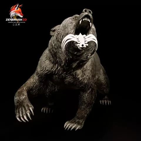 SECOND BEAST – BEAR - EMPIRE PERSIA - ZENBRUSH3D