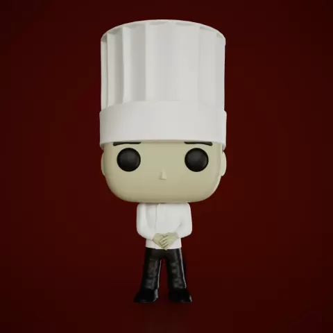 Funko 厨师 - Axos3D