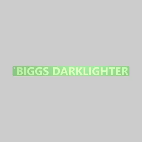 BIGGS DARKLIGHTER star wars keychain - XP3Design