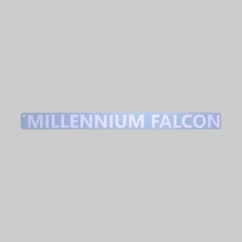 MILLENNIUM FALCON star wars keychain - XP3Design