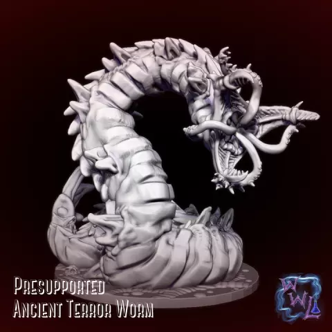 Ancient Terror Worm by Wicked Wizard Labs