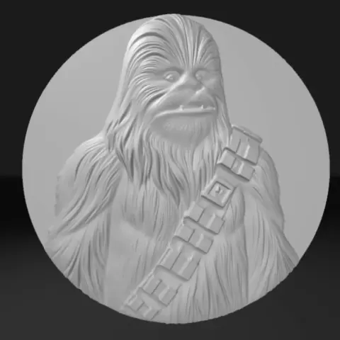 Chewbacca Medallion - TMG252
