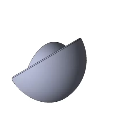Table Lamp leaf concept.SLDPRT