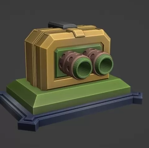 Sci fi turret