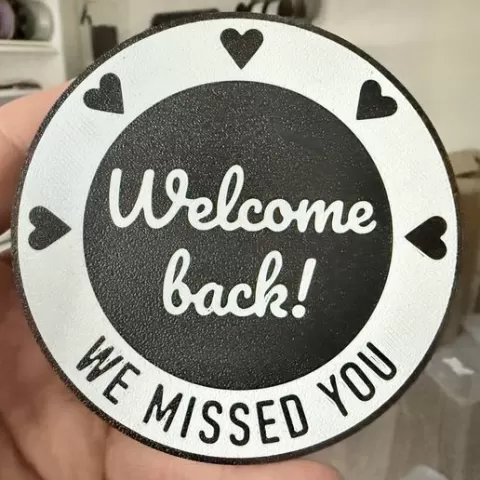 Welcome back coaster