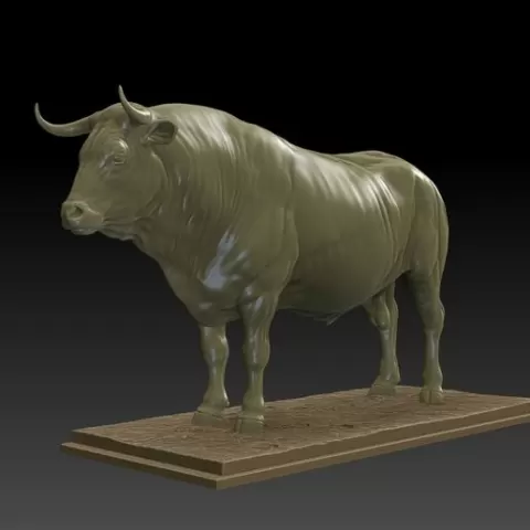Bull 3D Model