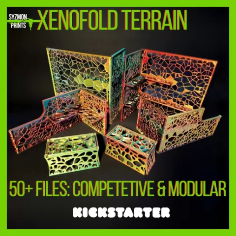 XenoFold Terrain System | Foldable, Competetive & Modular