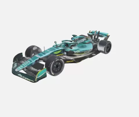 Aston Martin AMR22 - Aston Martin Aramco Cognizant F1 Team - 2022
