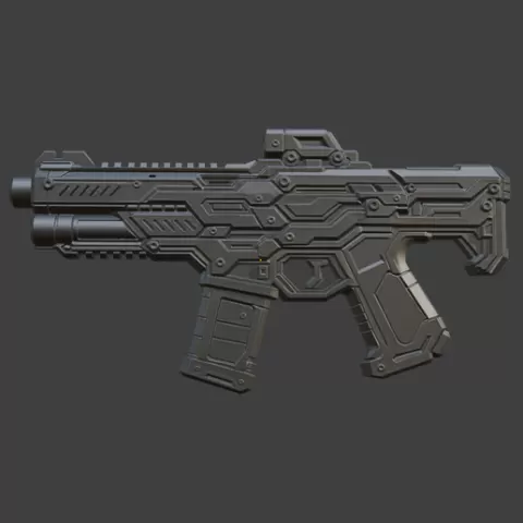 Futuristic Gun