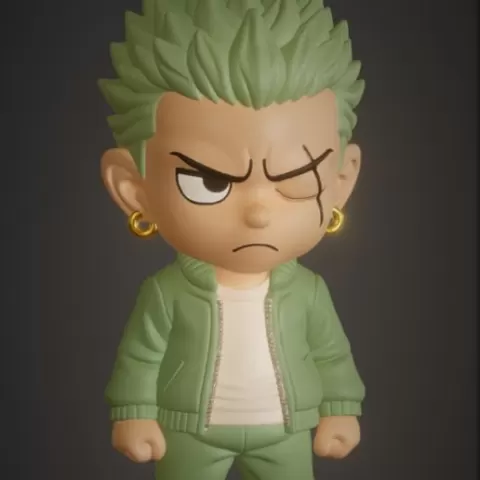 Zoro chibi badass