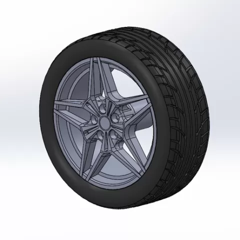 1/18 Wheels Ferrari California Turbo 2014, 245x35 + 285x35 R20