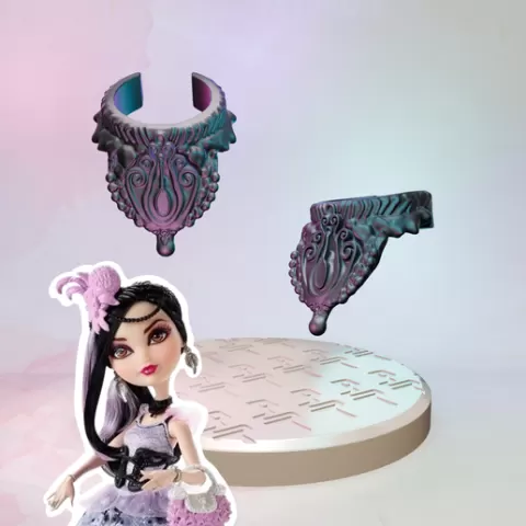 Ever After High Basic/First Chapter Duchess Swan doll necklace replacement
