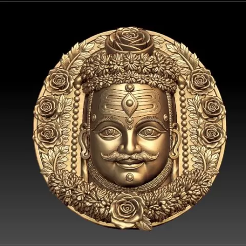 Mahakal pendant 3D model
