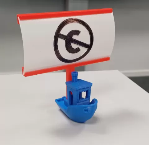 Benchy public domain sail