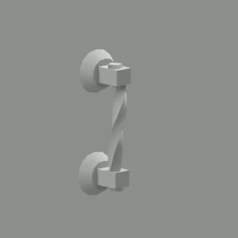 Medieval door handle