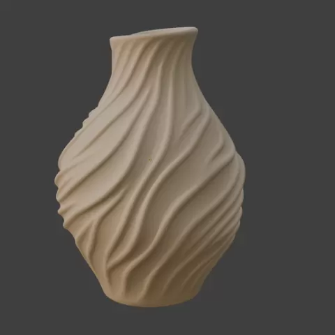 Swirl-style Vase
