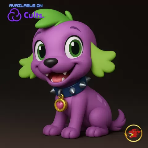 Spike - My Little Pony 🐉💫🐶💜