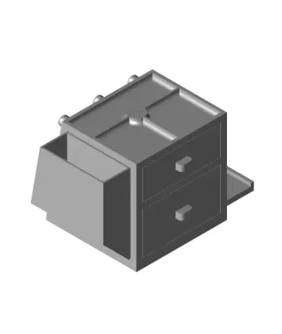 Revolving Caddy Fully Assembled.stl