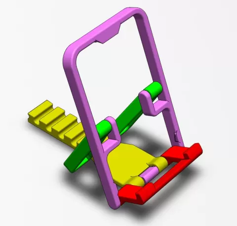 Foldable_Phone_Stand_Model_2