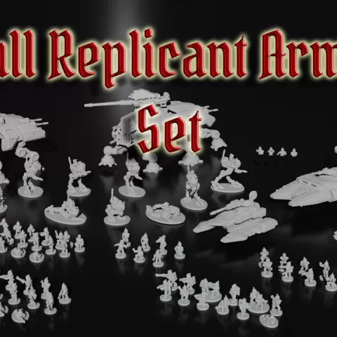 Galactic Escalation: Replicant Army Set by World Engine Miniatures