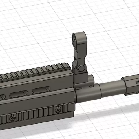 Nerf Scar H style kit