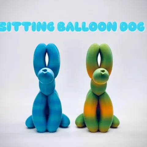 Sitting Balloon Dog