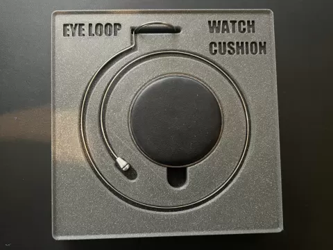 Eye Loop and Watch Cushion Gridfinity Storage