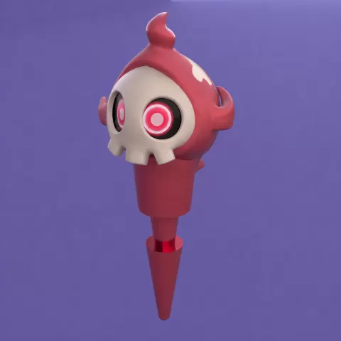 ℗355 Duskull Wine Stopper 3D print