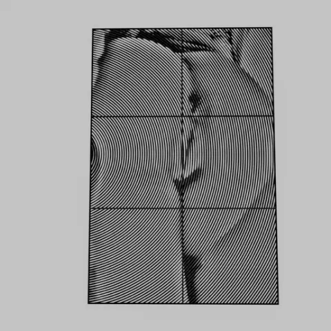 WALL ART - SUBMISSIVE BUTTOCKS