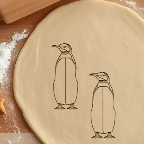 Penguin Cookie Cutter, Biscuit Cutter
