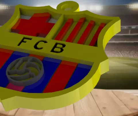 Key ring - Logo Barcelone