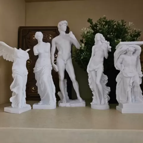 Famous Statues - STL Bundle Collection - 7 Pack - ImStarDust