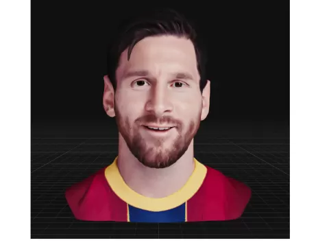 Messi Büste - 3D-Druck Graz