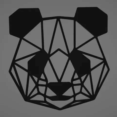 Pack of 5 Polygon Style 3D Animal Models: Deer, Wolf, Panda & More - Ready to Print [PERSONAL LICENSE] : Zen Cart!, The Art of E-commerce