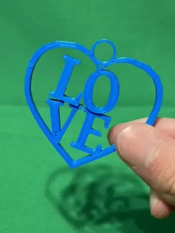 Love keychain - Creativemaker0422