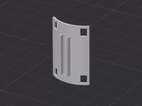 curved Cable Clip Generator - Full Parametric
