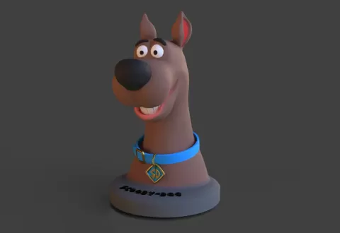 Scooby-Doo Bust - 3dmpro