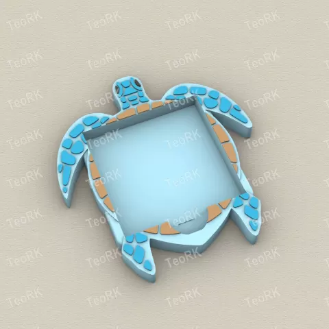 Post-It, Sticky Note Holder Sea turtle - TeoRk