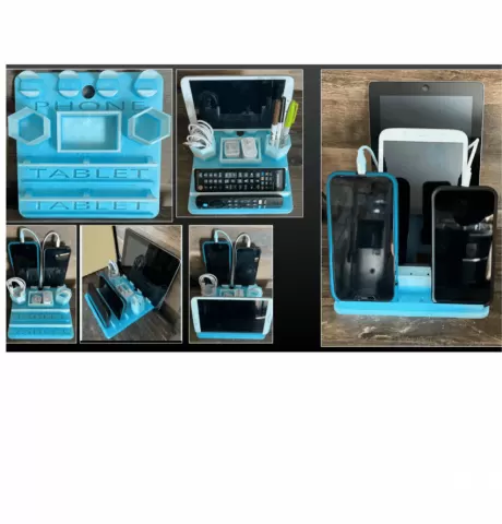 Electronics holder & organizer - BW 3D Prints