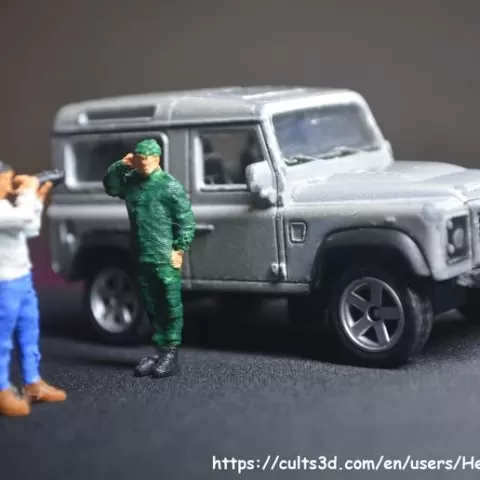 [Scale 1:64] Figures 02 - FDM Printing