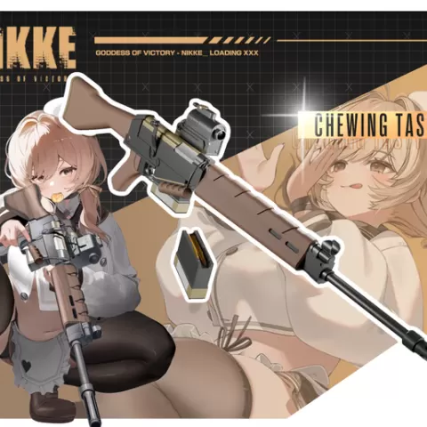Nikke Goddess of Victory Bready's Chewing Tasty Sniper Rifle STL file