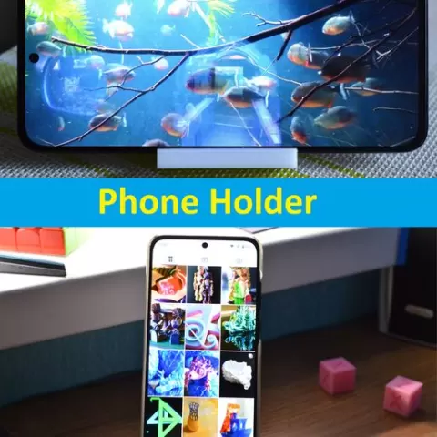 Phone Holder - Comfortable Version (not effecting screen visibility)