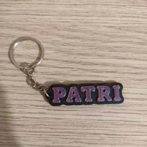 Patri Name Key Ring