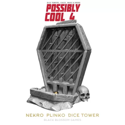 T4T02 Nekro Plinko Dice Tower :: Cool Dice Towers 4 :: Black Blossom Games by Black Blossom Games