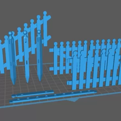 G Scale Picket Fence Assortment
