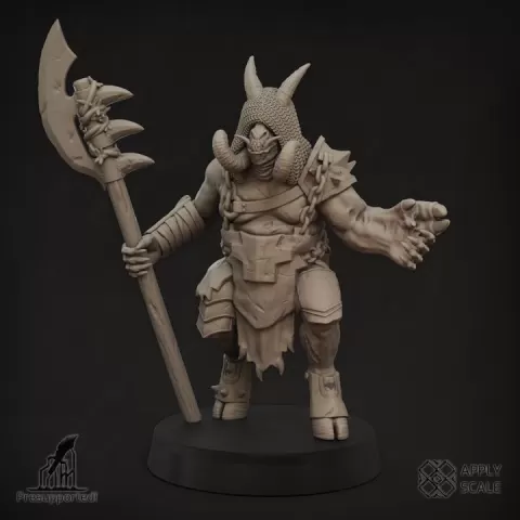 Cursed Demon Warrior Fiend 3 by Apply Scale