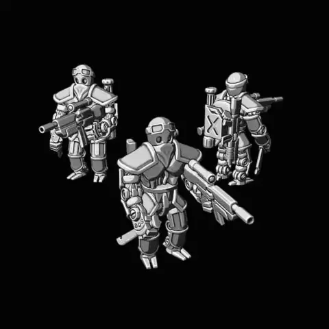 Delta Commando (32mm scale, scaleable) - ForTheGoldenEgg