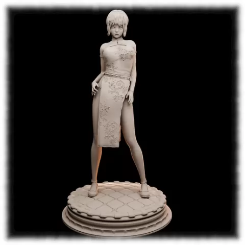 Asian-style figurine