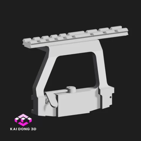 AK side scope mount rail