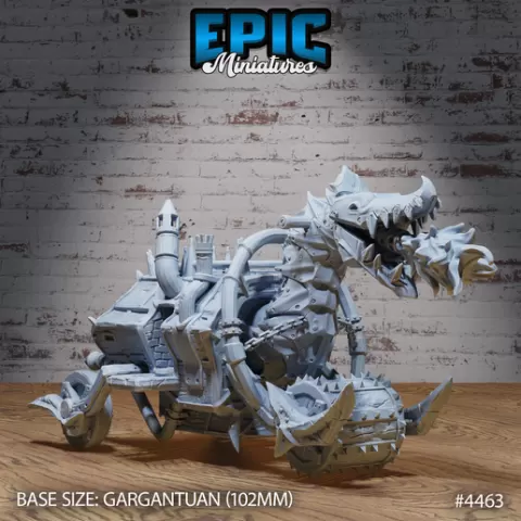 Kobold FlameThrower Tank ‧ DnD Miniature ‧ Tabletop Miniatures ‧ Gaming Monster ‧ 3D Model ‧ RPG ‧ DnDminis ‧ STL FILE